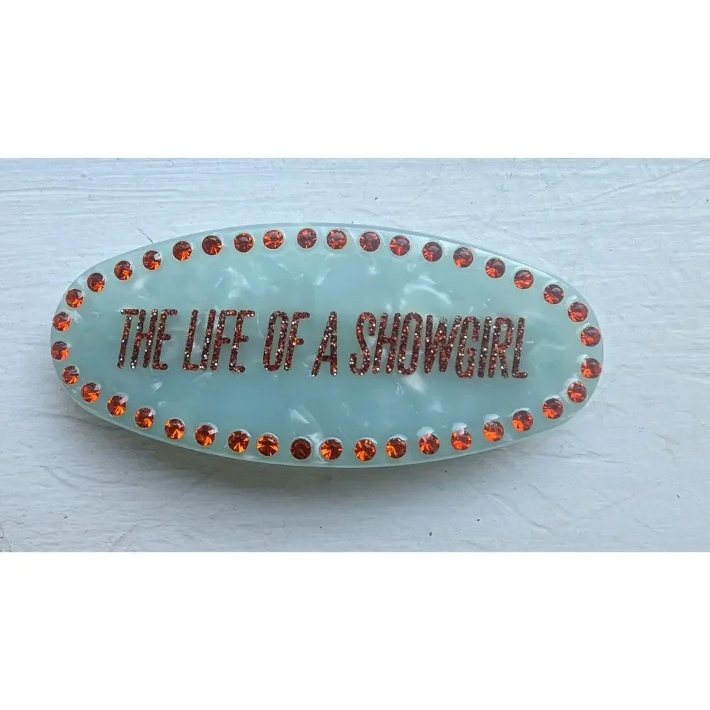 Taylor Swift The Life Of A Showgirl Barrette Hair Clip Accessory